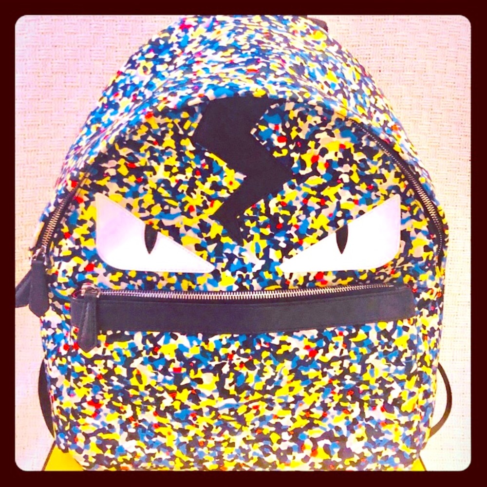 FENDI Confetti Monster Backpack